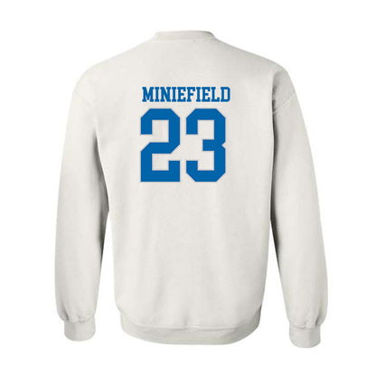 MTSU - NCAA Football : KJ Miniefield - Replica Shersey Crewneck Sweatshirt-1