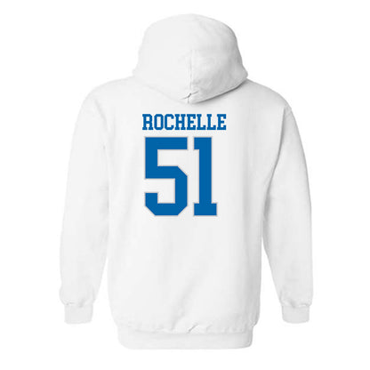 MTSU - NCAA Football : Shane Rochelle - Replica Shersey Hooded Sweatshirt-1