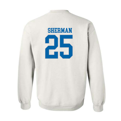 MTSU - NCAA Football : Ethan Sherman - Replica Shersey Crewneck Sweatshirt-1