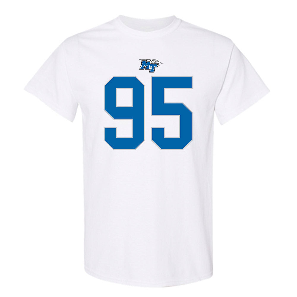 MTSU - NCAA Football : Zeion Simpson-smith - Replica Shersey T-Shirt-0