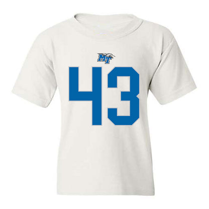 MTSU - NCAA Football : Aidan Butts - Replica Shersey Youth T-Shirt-0