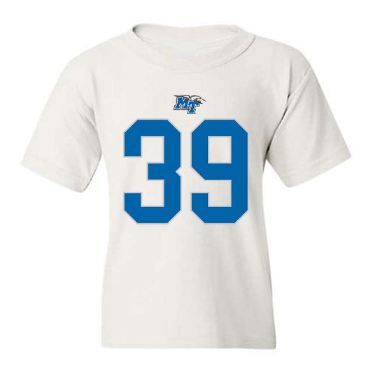 MTSU - NCAA Football : Evan Poticher - Replica Shersey Youth T-Shirt-0