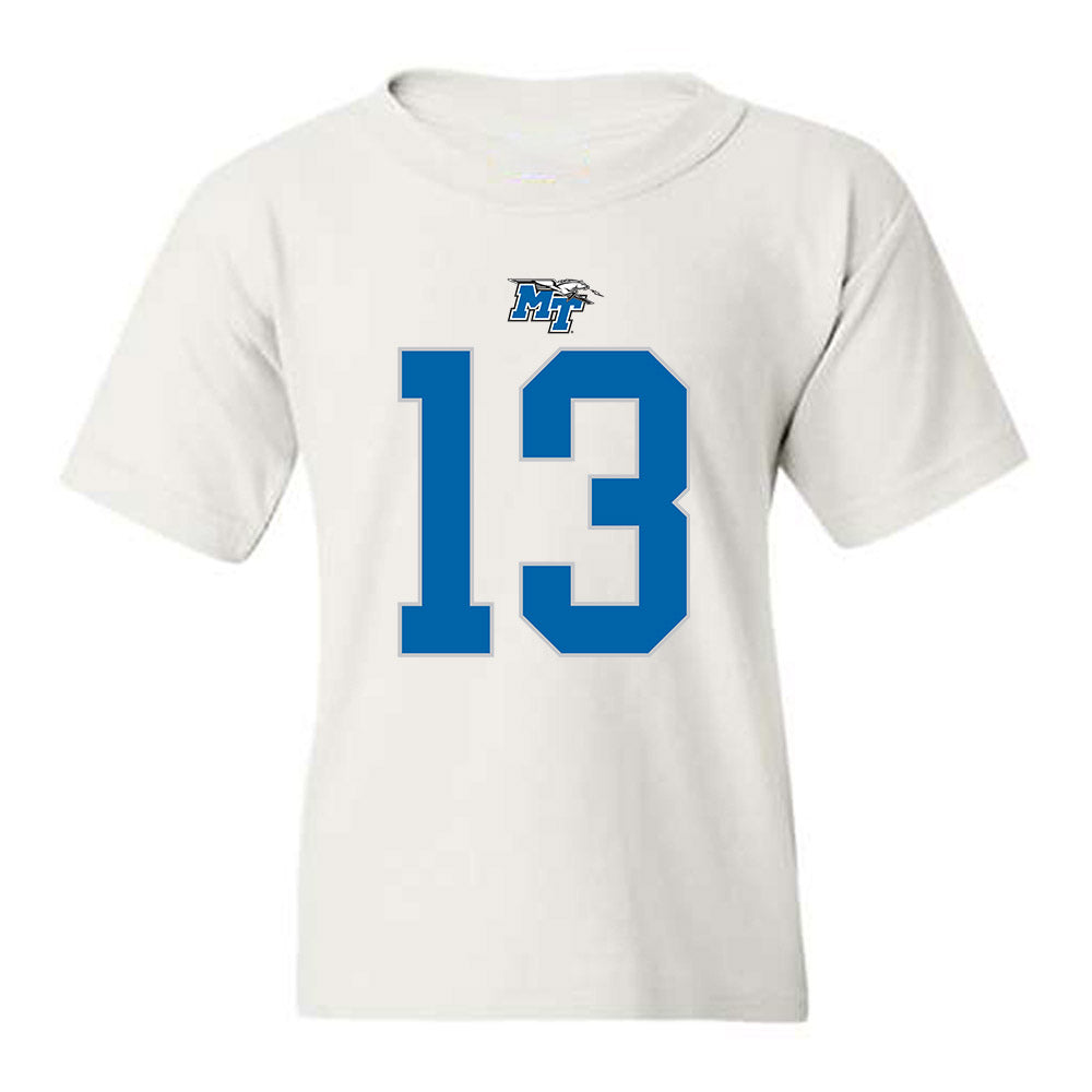 MTSU - NCAA Football : Ziyon Butler - Replica Shersey Youth T-Shirt-0