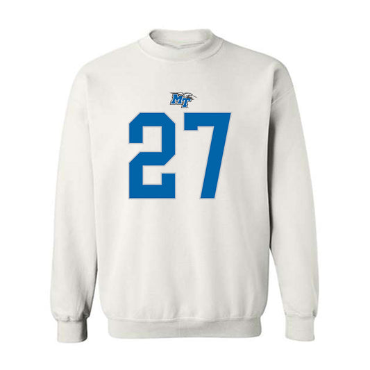 MTSU - NCAA Football : Jalen Jackson - Replica Shersey Crewneck Sweatshirt-0