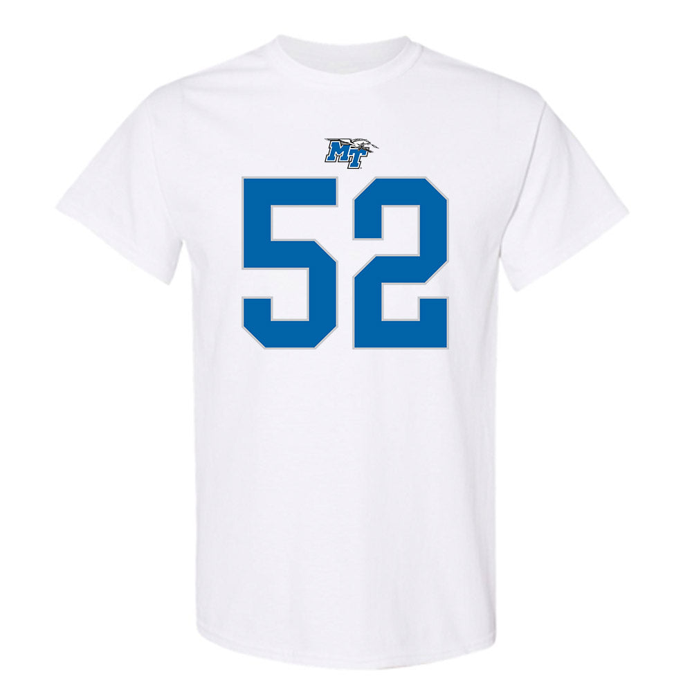 MTSU - NCAA Football : Micah Smith - Replica Shersey T-Shirt-0