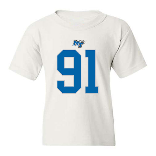 MTSU - NCAA Football : Dominic Bourgeois - Replica Shersey Youth T-Shirt-0