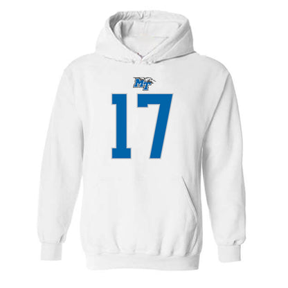 MTSU - NCAA Football : Jayson Lowe - Replica Shersey Hooded Sweatshirt-0