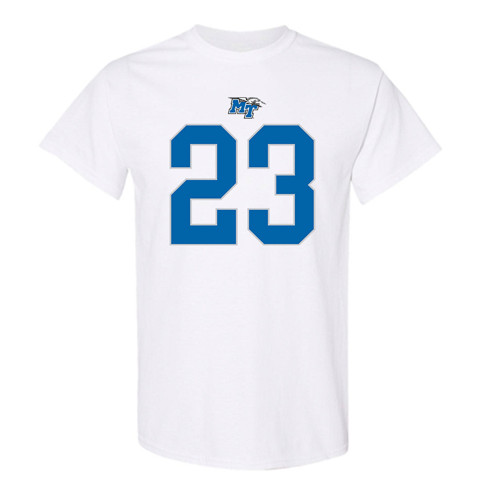 MTSU - NCAA Football : Malachi Steele - Replica Shersey T-Shirt-0
