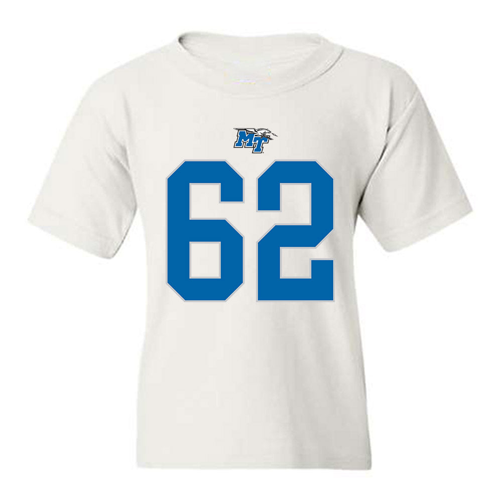 MTSU - NCAA Football : Tim Jacobs - Replica Shersey Youth T-Shirt-0