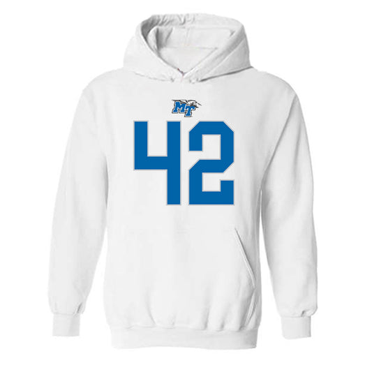 MTSU - NCAA Football : Lagarrius Sims - Replica Shersey Hooded Sweatshirt-0