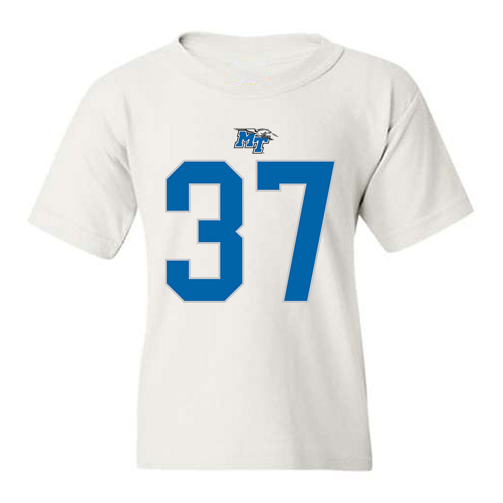 MTSU - NCAA Football : Justis Haggard - Replica Shersey Youth T-Shirt-0