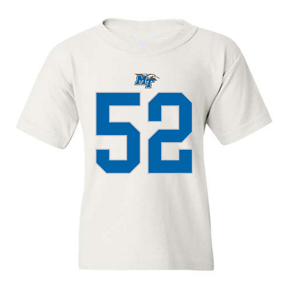 MTSU - NCAA Football : Micah Smith - Replica Shersey Youth T-Shirt-0