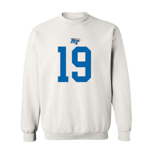 MTSU - NCAA Football : Kason Stokes - Replica Shersey Crewneck Sweatshirt-0