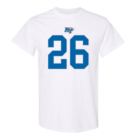 MTSU - NCAA Football : Korey Smith - Replica Shersey T-Shirt-0