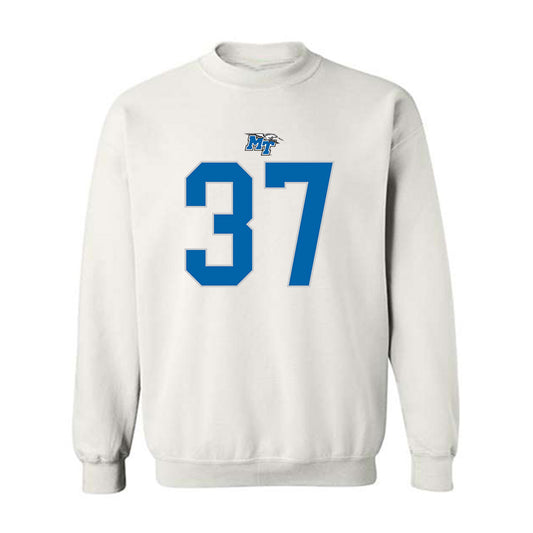 MTSU - NCAA Football : Justis Haggard - Replica Shersey Crewneck Sweatshirt-0