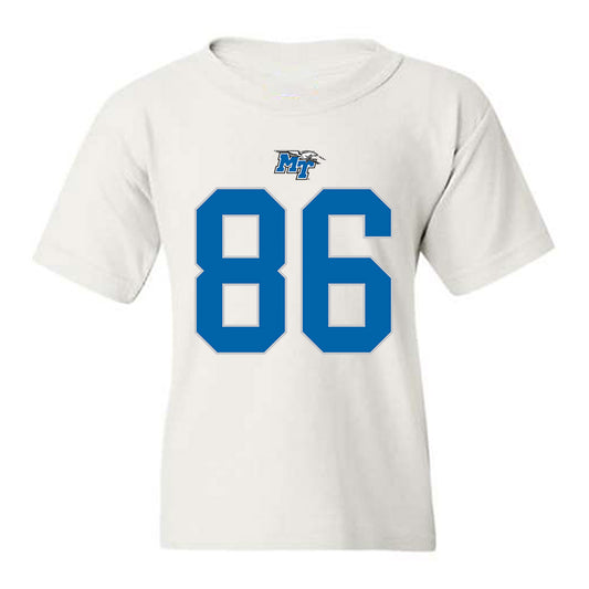 MTSU - NCAA Football : Brody Benke - Replica Shersey Youth T-Shirt-0