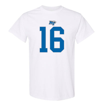 MTSU - NCAA Football : Jaiyden Thompson - Replica Shersey T-Shirt-0