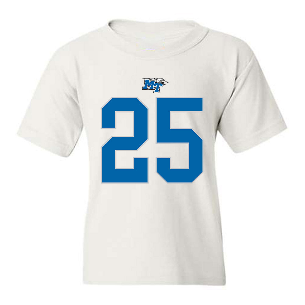 MTSU - NCAA Football : Ethan Sherman - Replica Shersey Youth T-Shirt-0