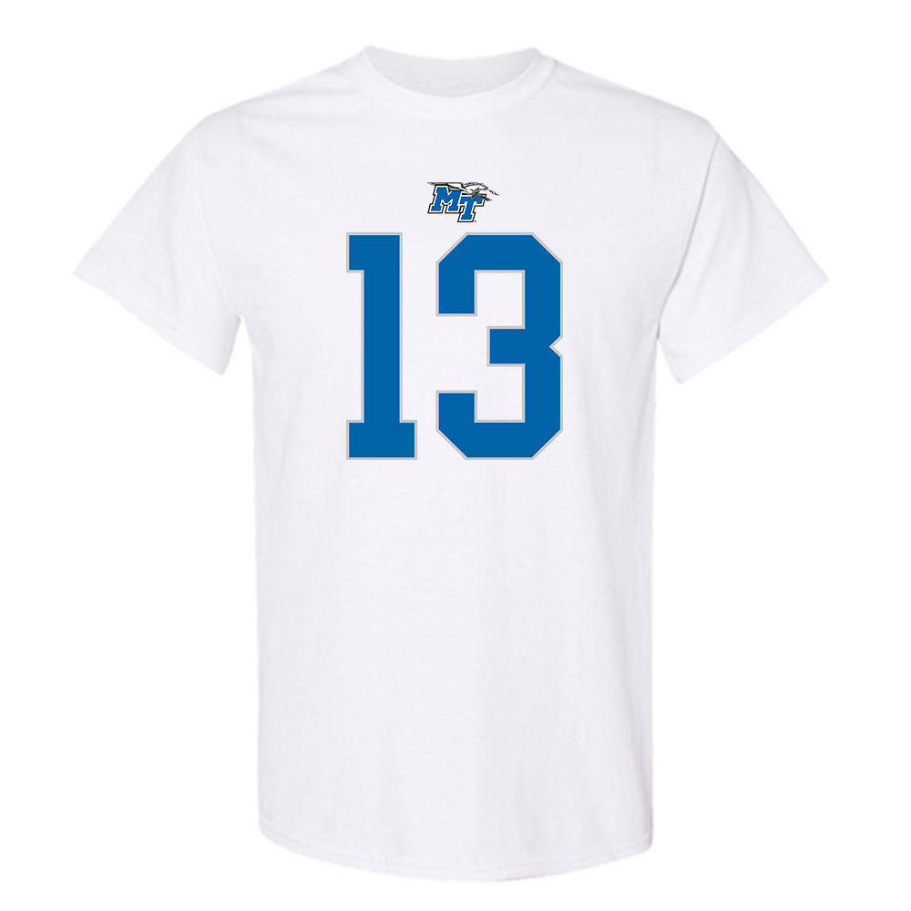 MTSU - NCAA Football : Ziyon Butler - Replica Shersey T-Shirt-0