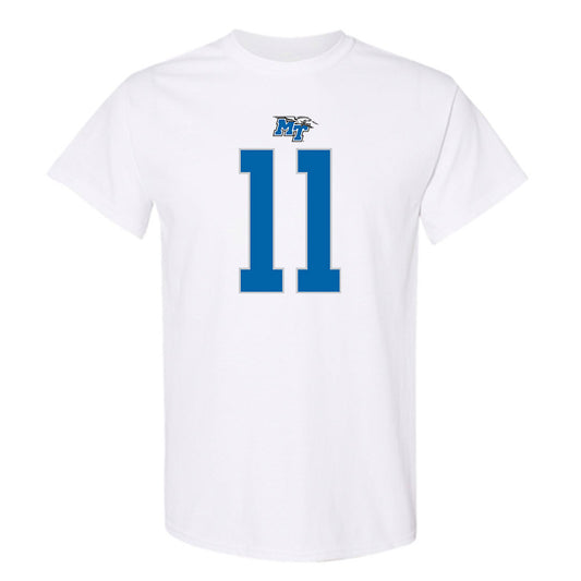 MTSU - NCAA Football : James Johnson - Replica Shersey T-Shirt-0