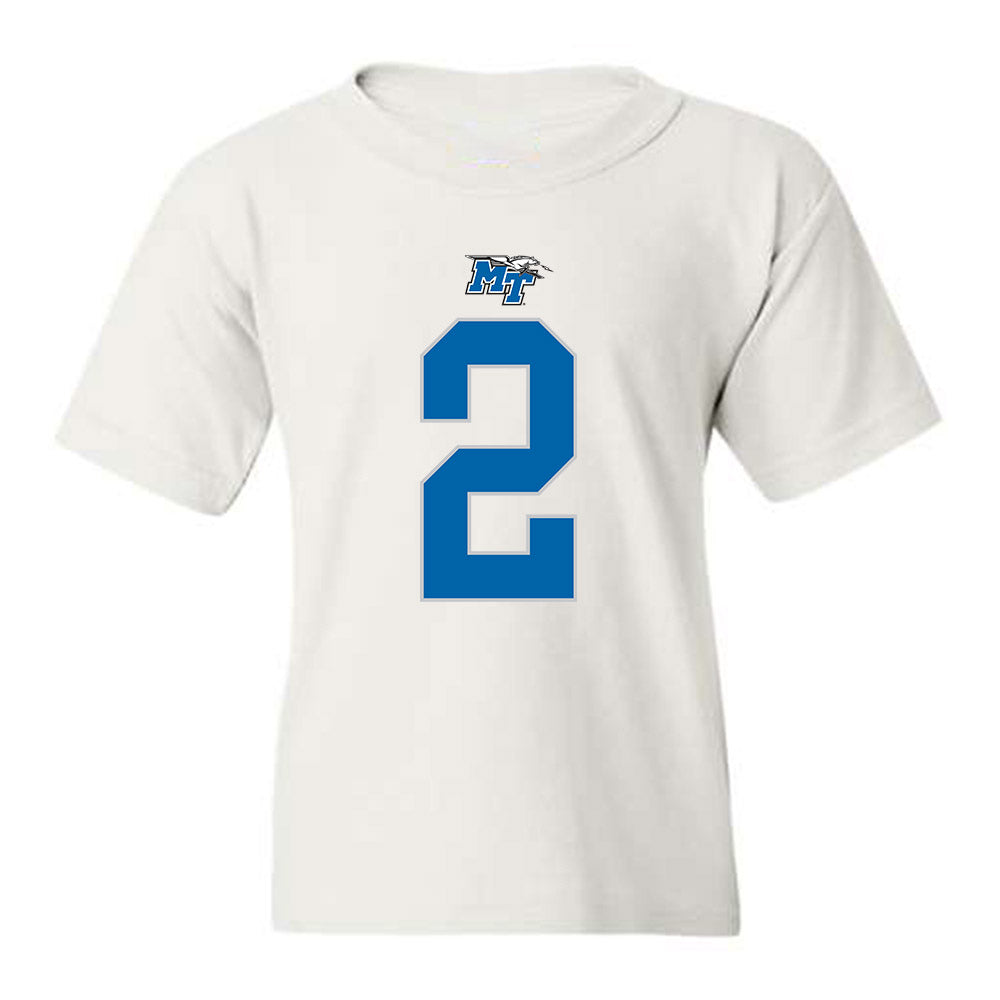 MTSU - NCAA Football : DeArre McDonald - Youth T-Shirt