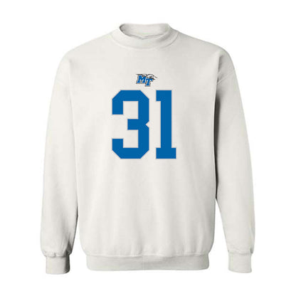 MTSU - NCAA Football : Mathias Malaki-Donaldson - Replica Shersey Crewneck Sweatshirt-0