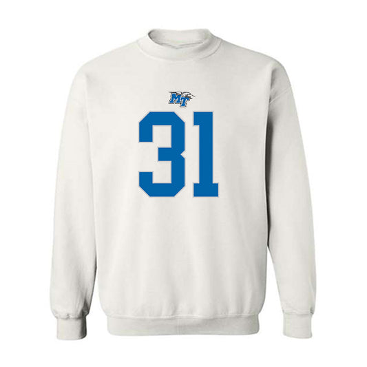 MTSU - NCAA Football : Mathias Malaki-Donaldson - Replica Shersey Crewneck Sweatshirt-0