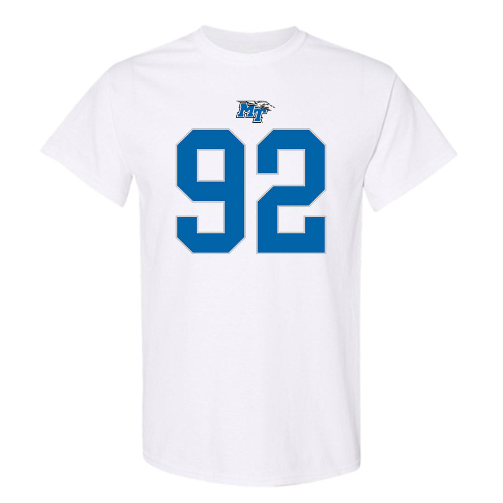 MTSU - NCAA Football : Ashton Logan - Replica Shersey T-Shirt-0