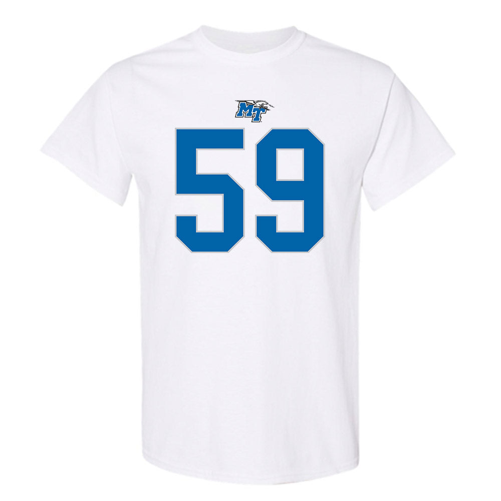 MTSU - NCAA Football : Henry Hamlin - Replica Shersey T-Shirt-0