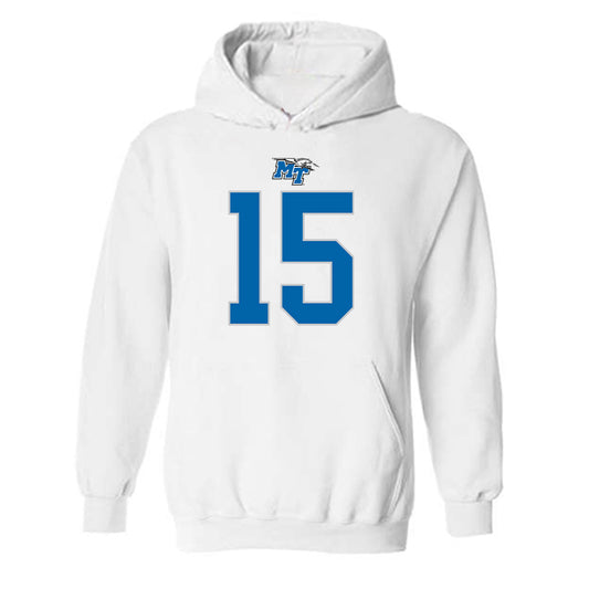 MTSU - NCAA Football : Rocco Williams - Replica Shersey Hooded Sweatshirt-0