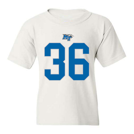 MTSU - NCAA Football : Christopher Ragans - Replica Shersey Youth T-Shirt-0