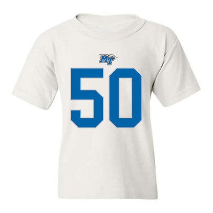 MTSU - NCAA Football : Chris Moreno - Replica Shersey Youth T-Shirt-0
