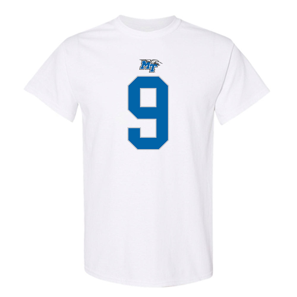 MTSU - NCAA Football : Terrence Brown - Replica Shersey T-Shirt-0