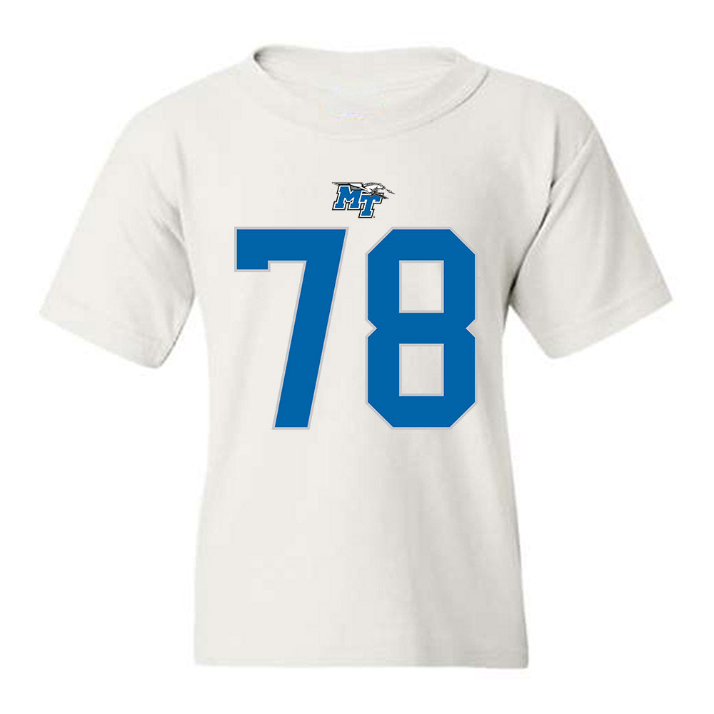 MTSU - NCAA Football : Kyle Larkin - Replica Shersey Youth T-Shirt-0
