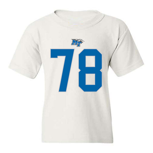 MTSU - NCAA Football : Kyle Larkin - Replica Shersey Youth T-Shirt-0