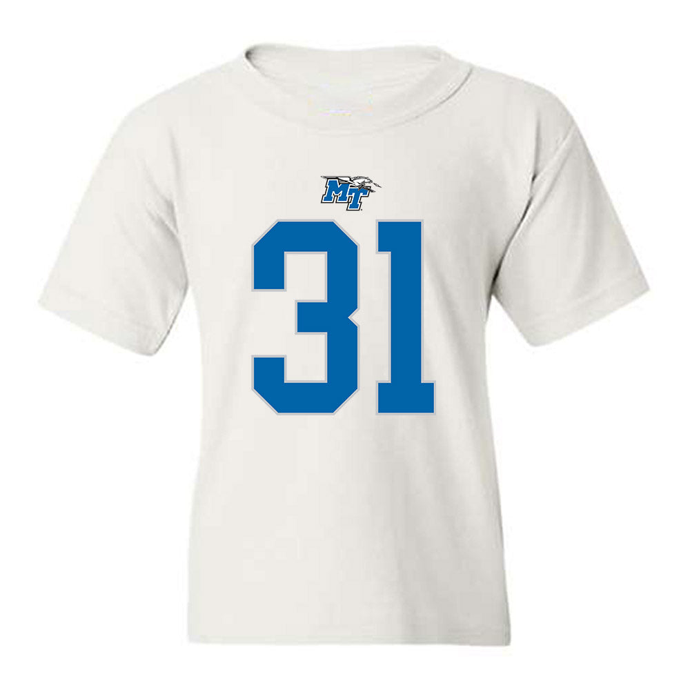 MTSU - NCAA Football : Mathias Malaki-Donaldson - Replica Shersey Youth T-Shirt-0