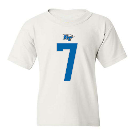 MTSU - NCAA Football : Hogan Wasson - Replica Shersey Youth T-Shirt-0