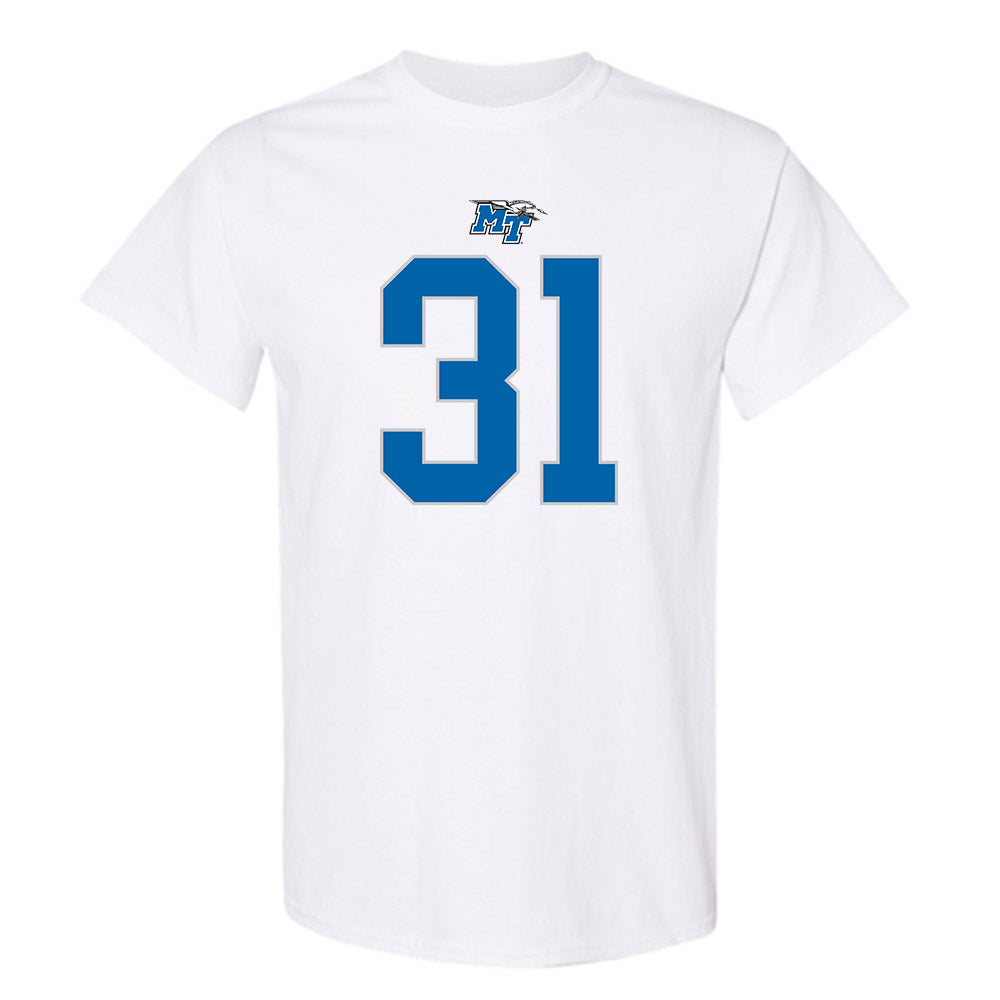 MTSU - NCAA Football : Mathias Malaki-Donaldson - Replica Shersey T-Shirt-0