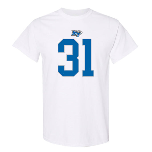 MTSU - NCAA Football : Mathias Malaki-Donaldson - Replica Shersey T-Shirt-0