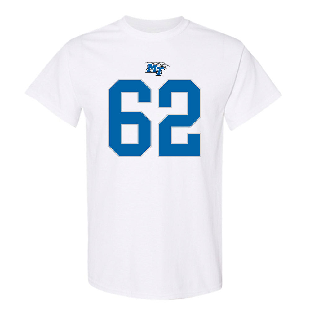 MTSU - NCAA Football : Tim Jacobs - Replica Shersey T-Shirt-0