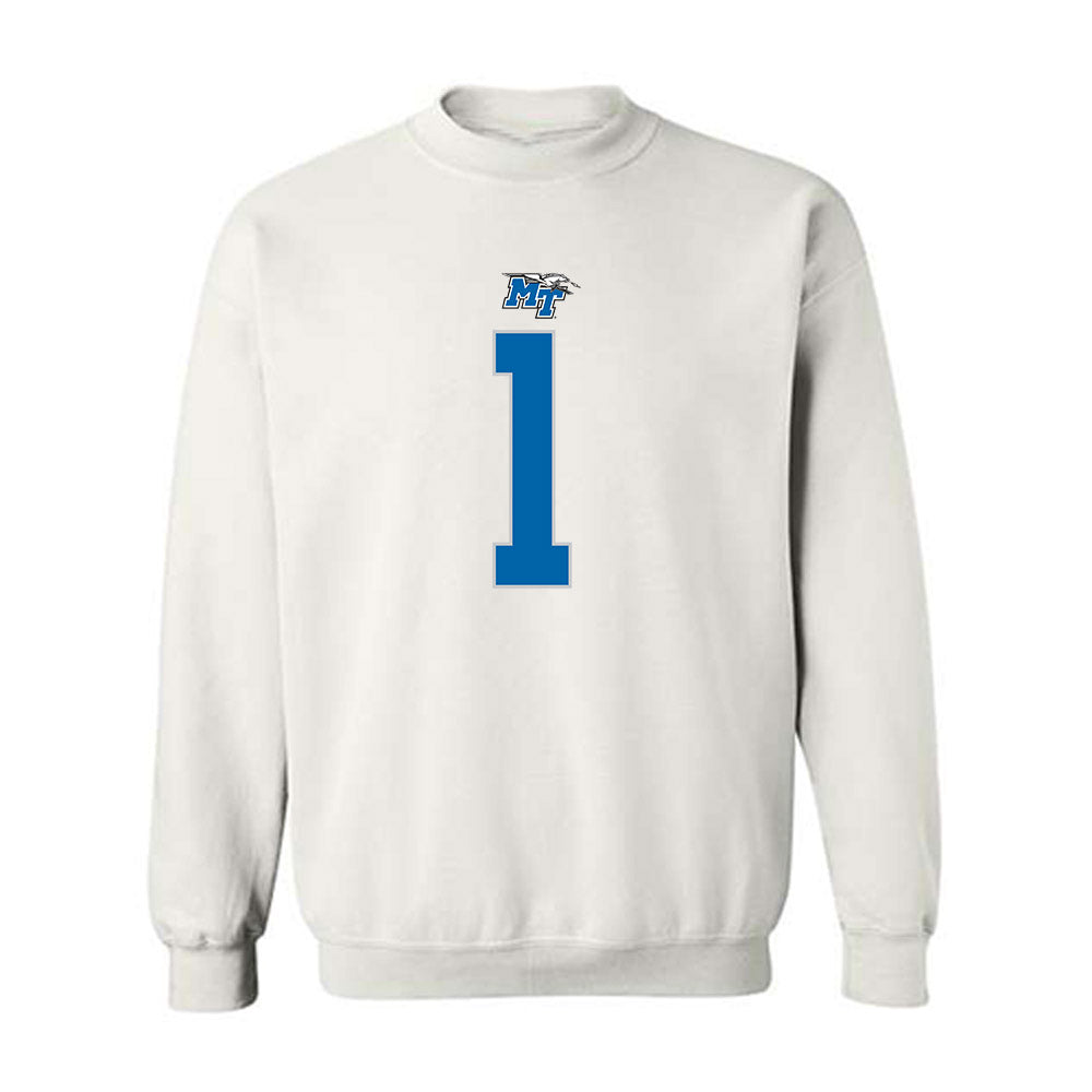 MTSU - NCAA Football : Markus Allen - Replica Shersey Crewneck Sweatshirt-0
