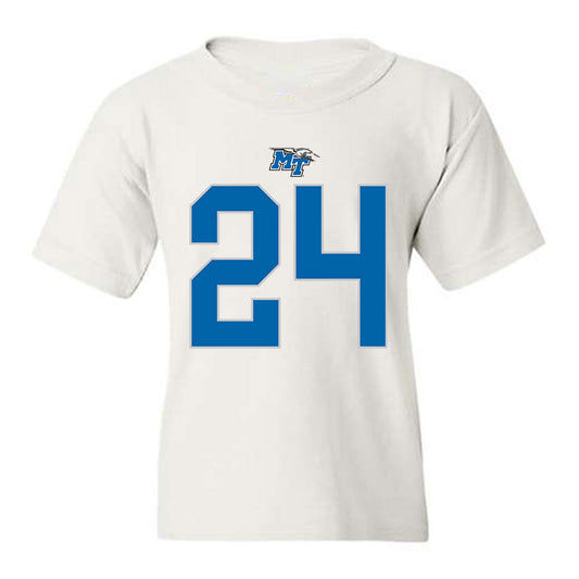 MTSU - NCAA Football : Camari Hall - Replica Shersey Youth T-Shirt-0