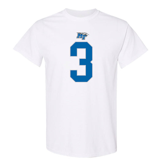 MTSU - NCAA Football : Cam Lacy - Replica Shersey T-Shirt-0