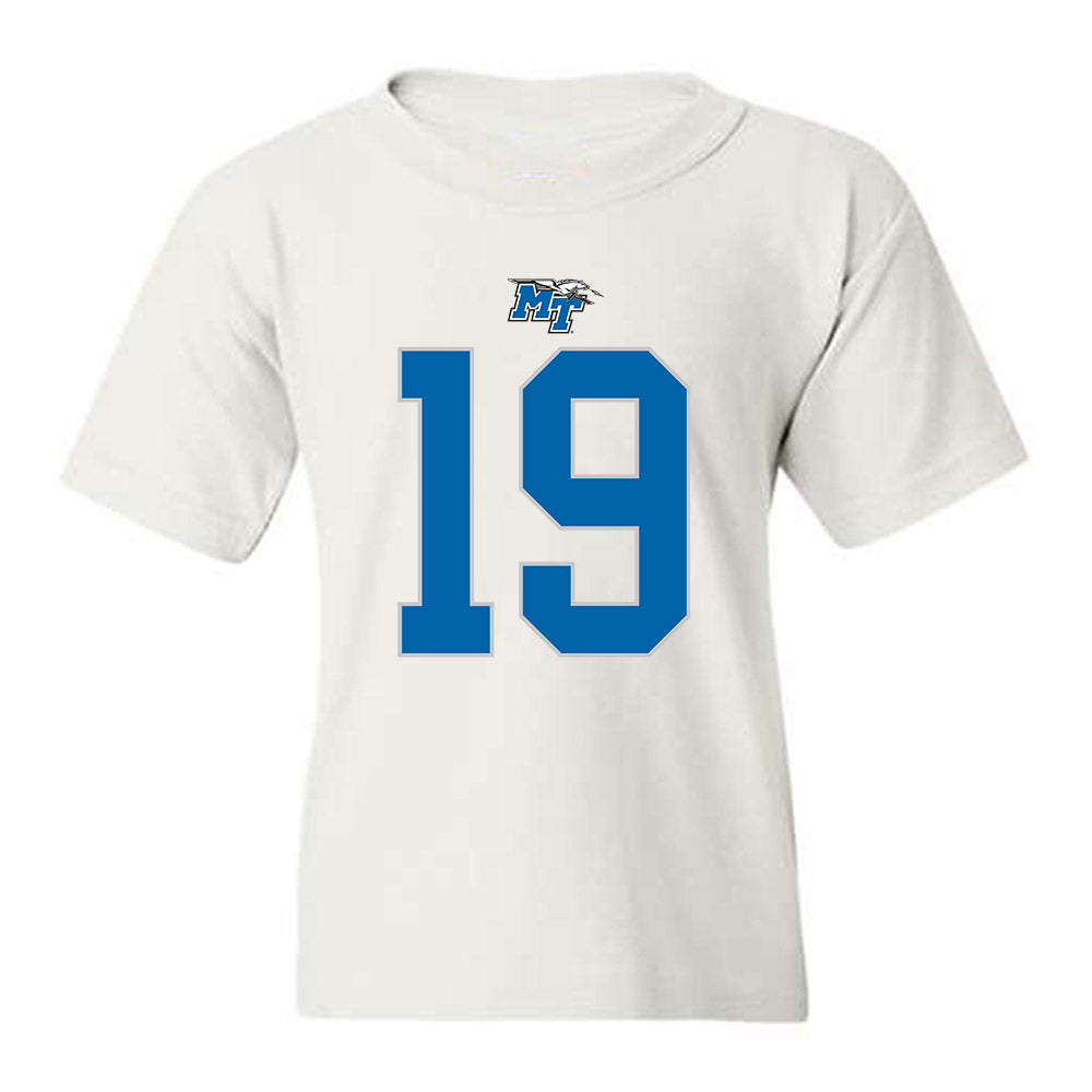 MTSU - NCAA Football : Kason Stokes - Replica Shersey Youth T-Shirt-0