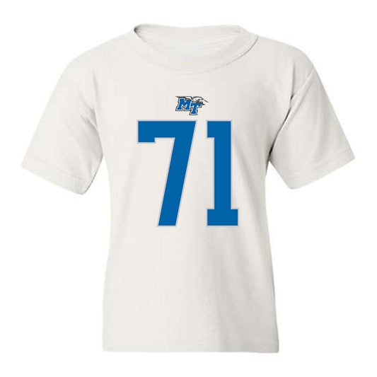 MTSU - NCAA Football : Quentin Butler - Replica Shersey Youth T-Shirt-0