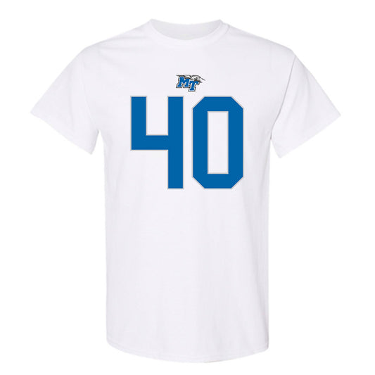 MTSU - NCAA Football : BJ Ausmer - Replica Shersey T-Shirt-0