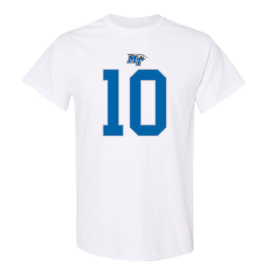 MTSU - NCAA Football : Mason Mallory - Replica Shersey T-Shirt-0