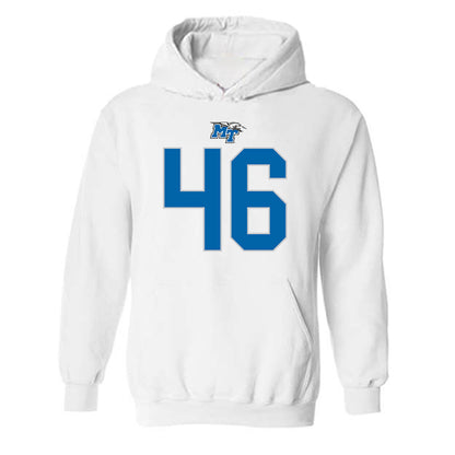 MTSU - NCAA Football : Reggie Johnson - Replica Shersey Hooded Sweatshirt-0