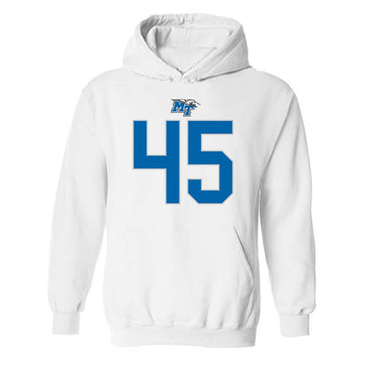 MTSU - NCAA Football : Jayden Arenas-Michel - Replica Shersey Hooded Sweatshirt-0