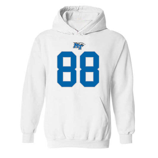 MTSU - NCAA Football : Tayvion Galloway - Replica Shersey Hooded Sweatshirt-0
